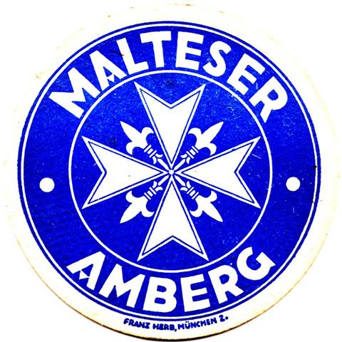 amberg am-by malteser rund 3a (215-u franz herb-mager-blau)
